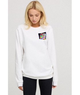 Світшот жіночий oversize  /no flis/ 