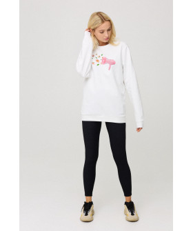 Світшот жіночий oversize  /no flis/ 