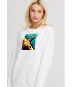 Світшот жіночий oversize  /no flis/ 
