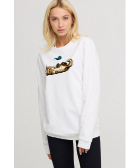Світшот жіночий oversize  /no flis/ 