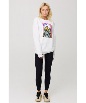 Світшот жіночий oversize  /no flis/ 