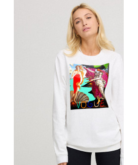 Світшот жіночий oversize  /no flis/ 
