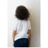 Футболка YAPPI дитяча біла патріотична "Mykyta est.Ukraine"