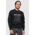Світшот YAPPI чоловічий  чорний "New York. The city  never sleep"
