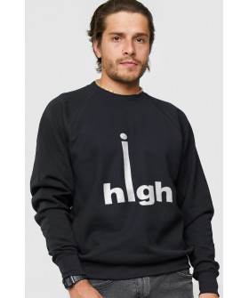 Світшот YAPPI чоловічий  чорний "High"