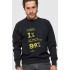 Світшот YAPPI чоловічий  чорний "In order to become 1% you must do what the other 99% won`t"