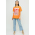 Футболка Oversize / air print /