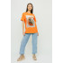 Футболка Oversize / air print /