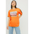 Футболка Oversize / air print /