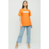 Футболка Oversize / air print /
