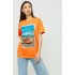 Футболка Oversize / air print /