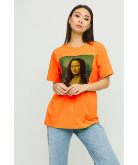 Футболка Oversize / air print /