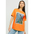 Футболка Oversize / air print /