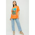 Футболка Oversize / air print /