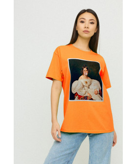 Футболка Oversize / air print /