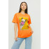 Футболка Oversize / air print /