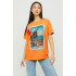 Футболка Oversize / air print /
