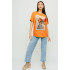 Футболка Oversize / air print /