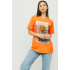 Футболка Oversize / air print /