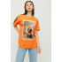 Футболка Oversize / air print /