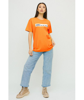 Футболка Oversize / air print /