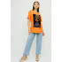 Футболка Oversize / air print /