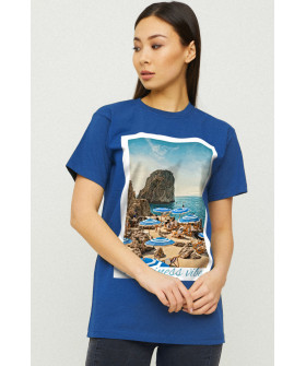 Футболка Boyfriend / air print /