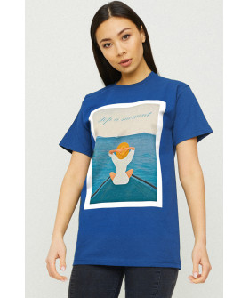 Футболка Boyfriend / air print /