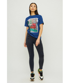 Футболка Boyfriend / air print /