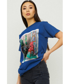 Футболка Boyfriend / air print /