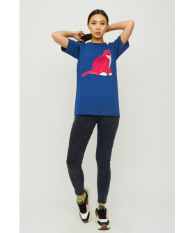 Футболка Boyfriend / air print /