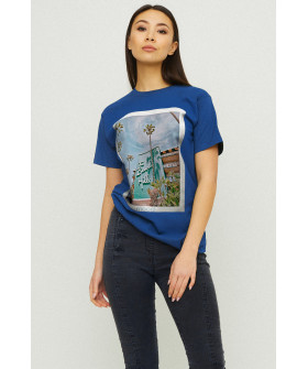 Футболка Boyfriend / air print /