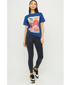 Футболка Boyfriend / air print /