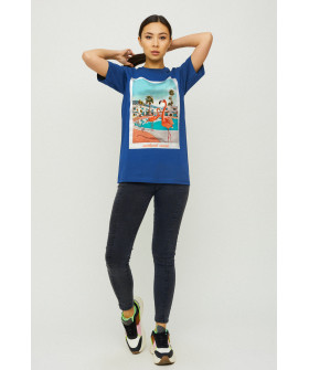 Футболка Boyfriend / air print /