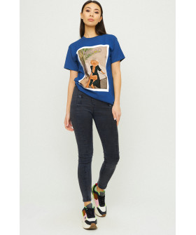 Футболка Boyfriend / air print /