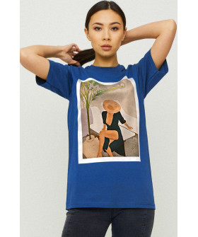 Футболка Boyfriend / air print /