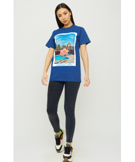 Футболка Boyfriend / air print /