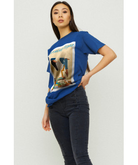 Футболка Boyfriend / air print /