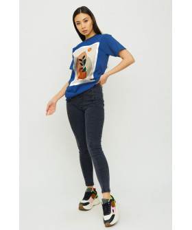 Футболка Boyfriend / air print /