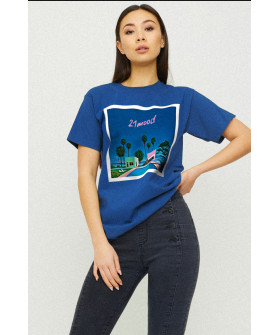Футболка Boyfriend / air print /