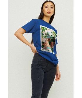 Футболка Boyfriend / air print /