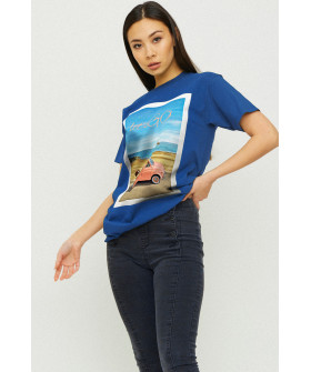 Футболка Boyfriend / air print /