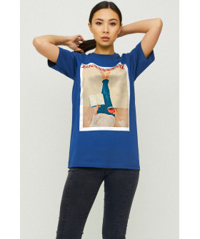Футболка Boyfriend / air print /
