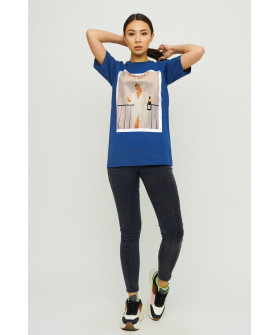 Футболка Boyfriend / air print /
