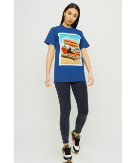 Футболка Boyfriend / air print /