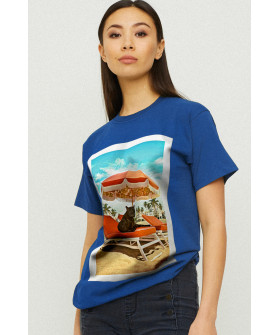 Футболка Boyfriend / air print /