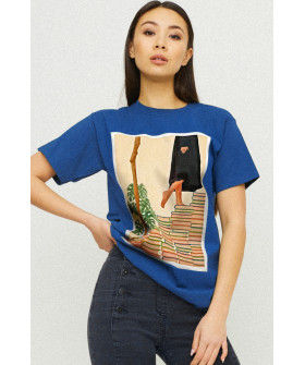 Футболка Boyfriend / air print /