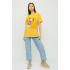 Футболка Oversize / air print /
