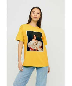 Футболка Oversize / air print /