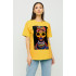 Футболка Oversize / air print /